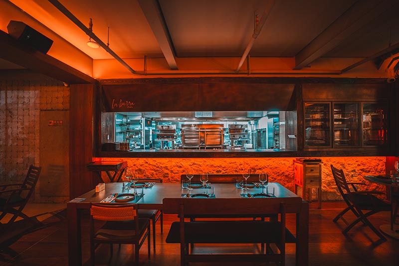 La Barra is a restaurant, lounge and club in Shanghai