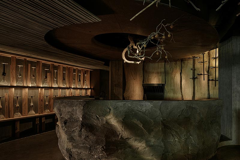 Upperwood is a super lounge catering for nightlife Shanghai, located at INS within Fuxing Park