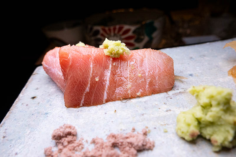 Sushi Oyama is a Japanese omakase restaurant in Shanghai