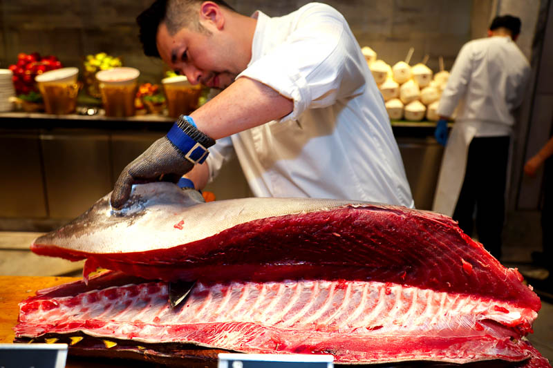 St Regis on the Bund Shanghai buffet lunch and dinner - Christmas
