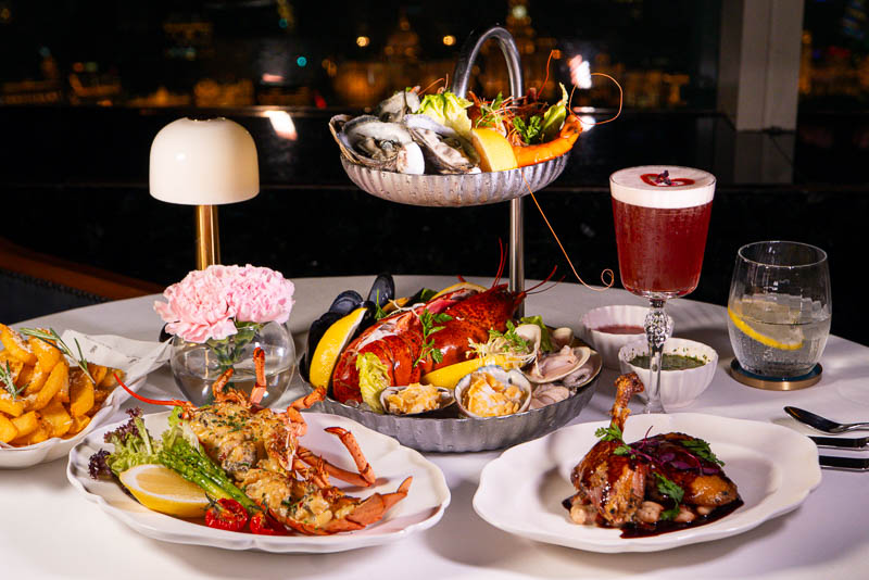 AURA: Shanghai Skyline, Seafood Towers, Bubbles & Live Jazz