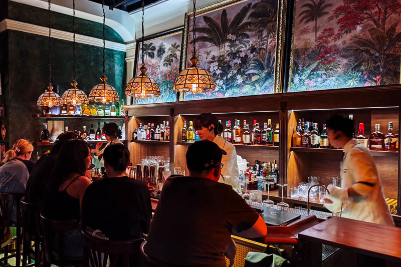 Alma Luna is a Cuban-inspired cocktail bar in Shanghai, led by Yao Lu of Union Trading Company