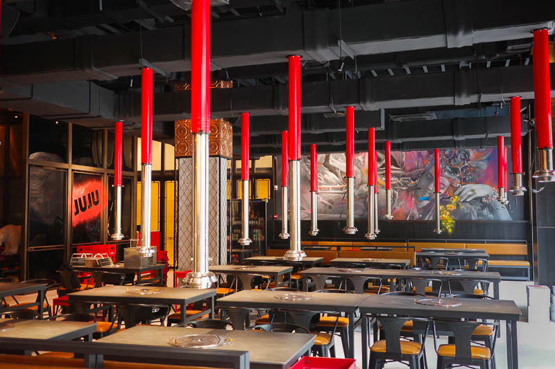 JUJU is a korean barbecue restaurant in Shanghai
