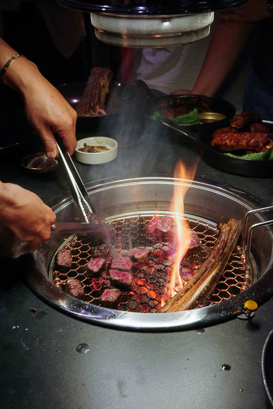 JUJU is a korean barbecue restaurant in Shanghai