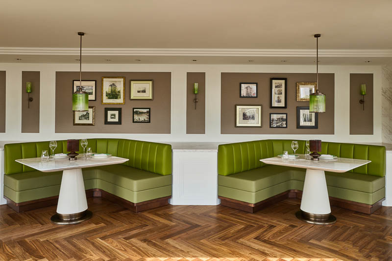Le Reflet is a contemporary French fine dining restaurant in Shanghai
