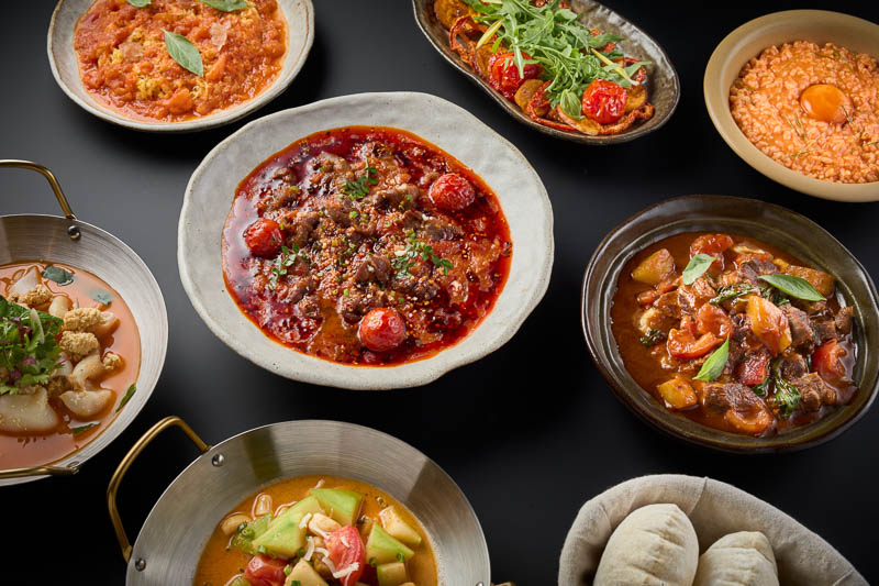 Melt in July (七月柿 Farm House) is a farm-to-table restaurant in Jing'an with a menu built on its signature ingredient: tomatoes.